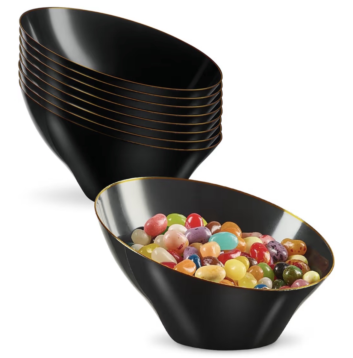10 disposable serving bowls