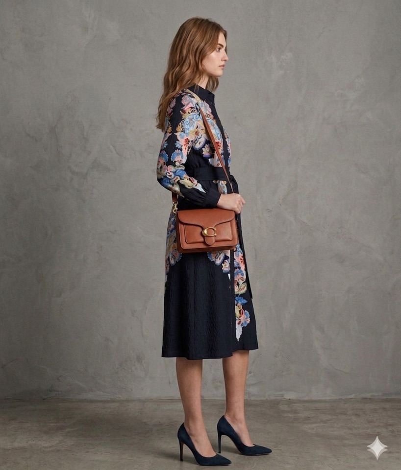 Button Front Sleeve Dress