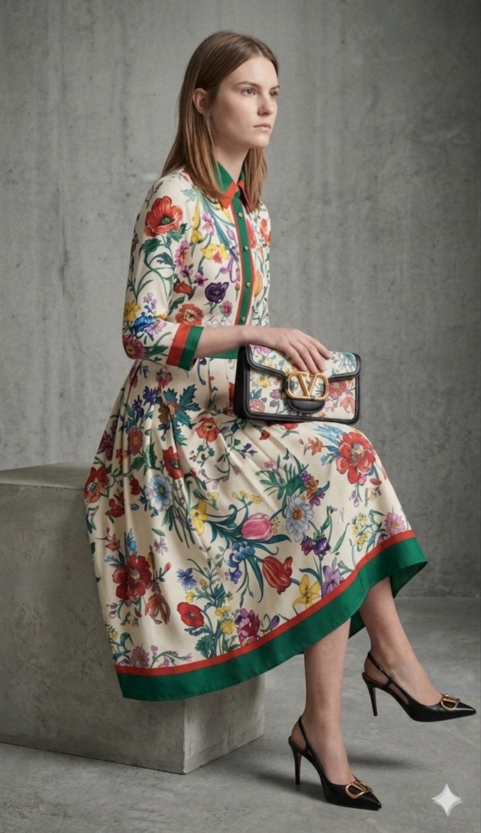 Gucci Like Affordable Dress