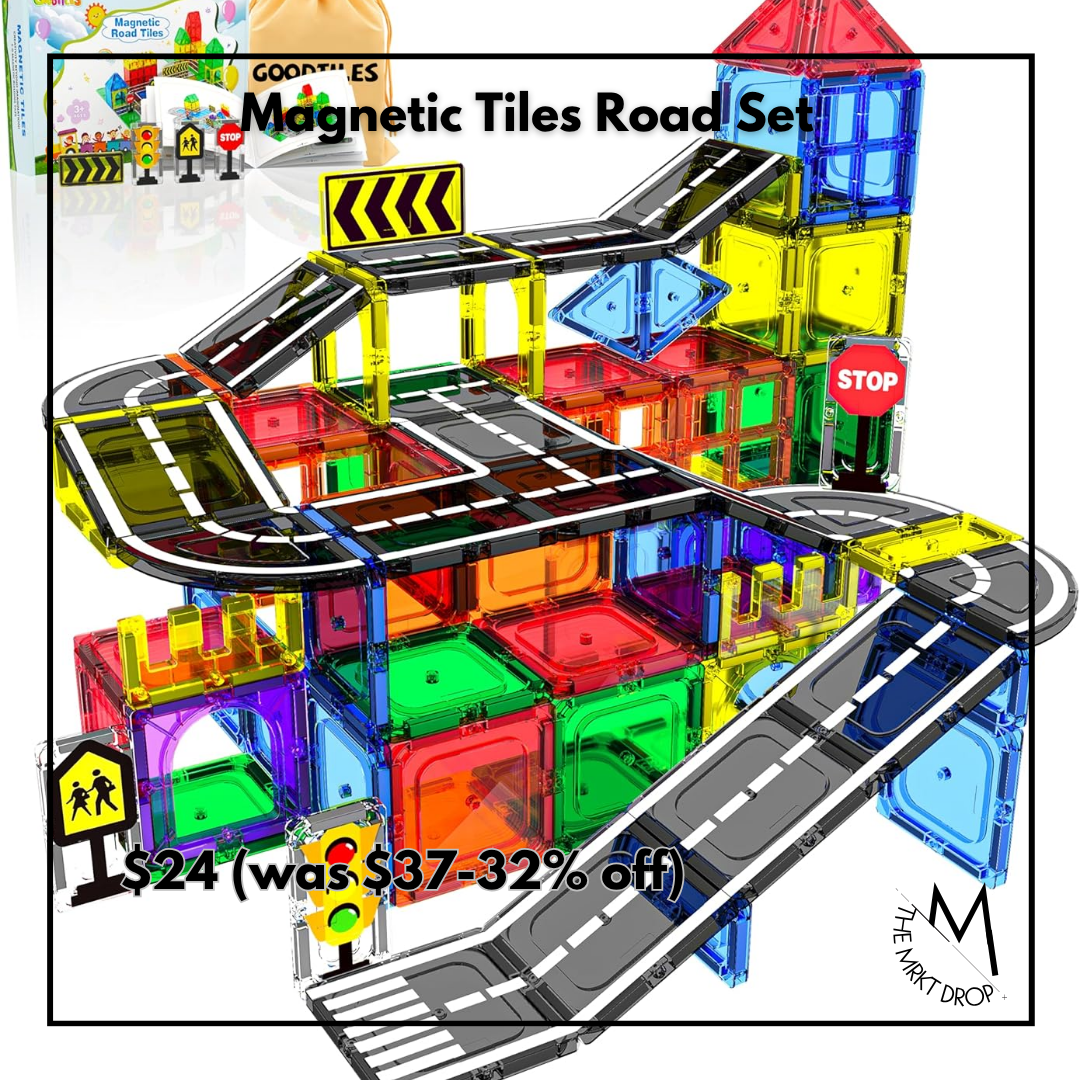 Magnetic Tiles Road Set