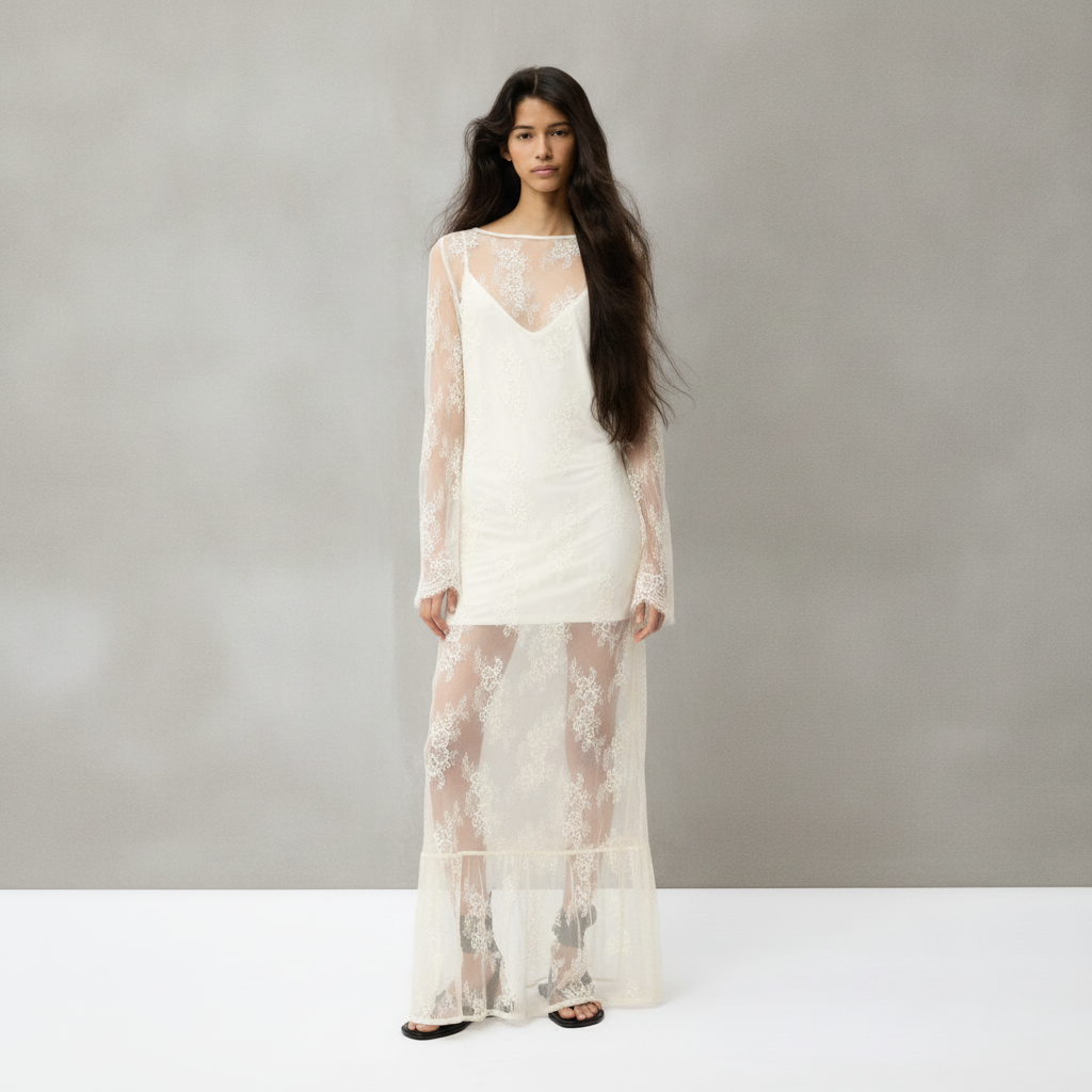 LACE MAXI DRESS