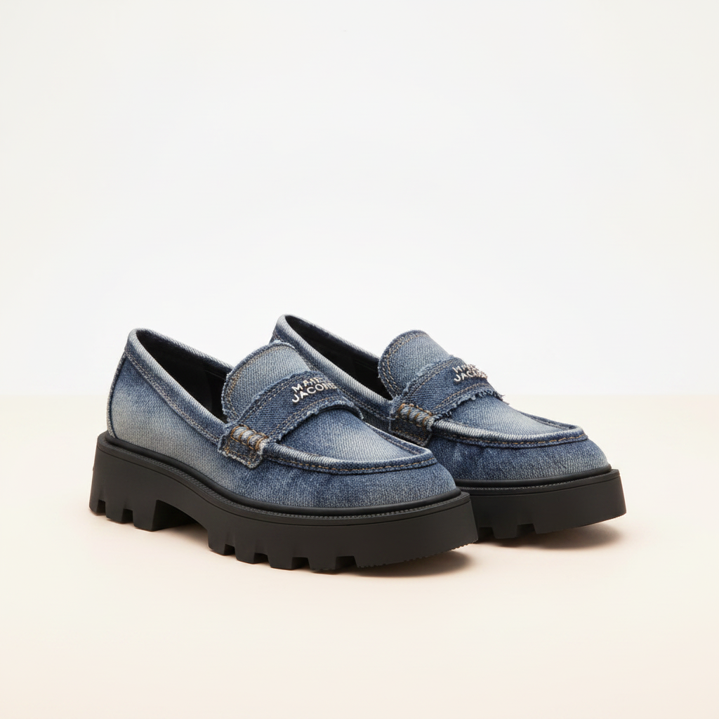 The Faded Denim Frankie Loafer