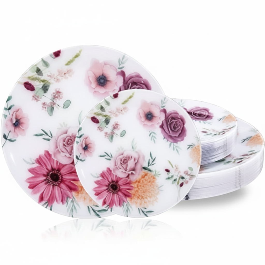 Floral Plates