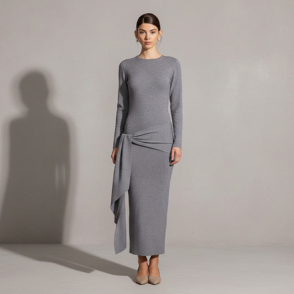 Alira Dress in Grey