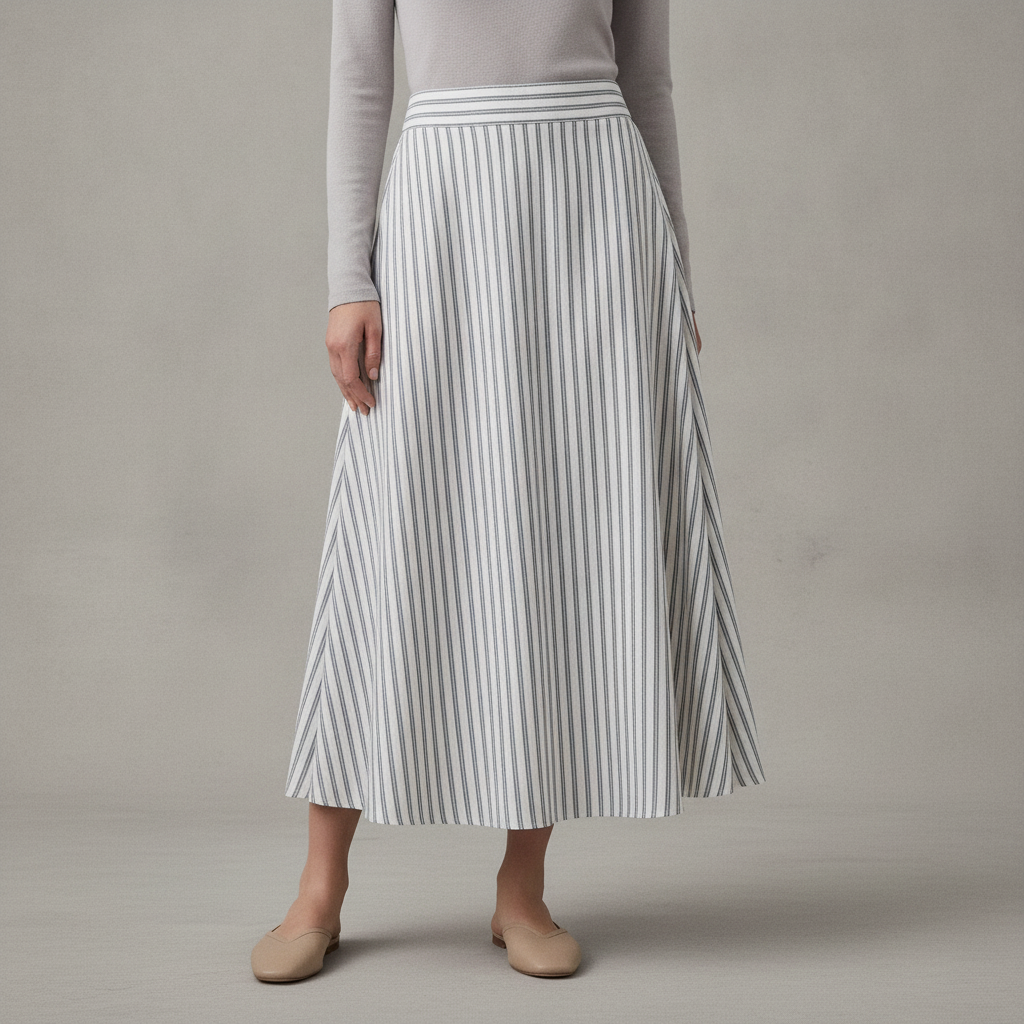 Pull-On Maxi Skirt