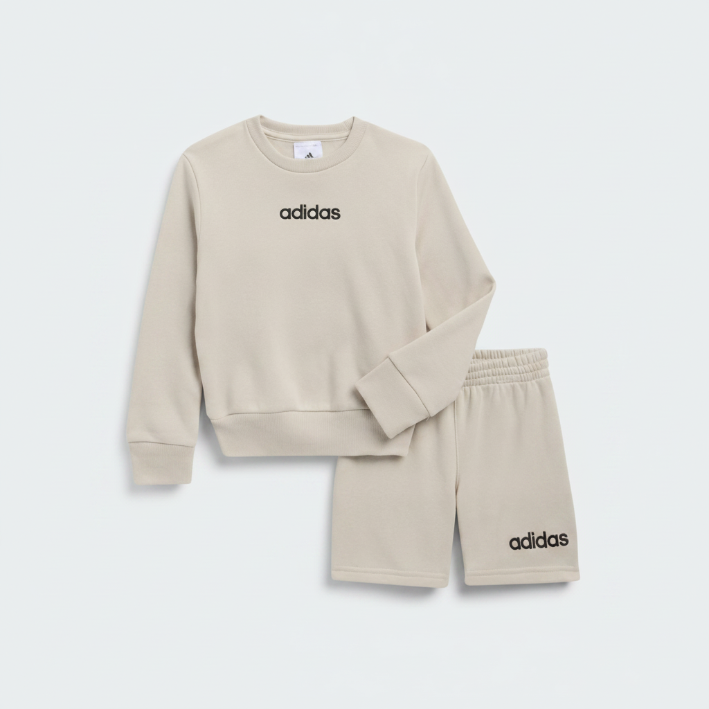 Kids' Fleece Sweatshirt & Shorts Set
