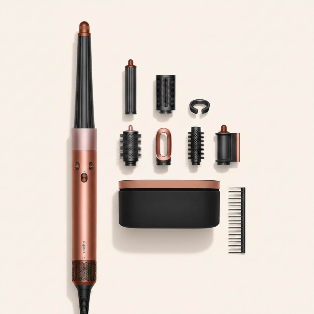 Dyson Airwrap i.d. Multi-Styler for Straight + Wavy Hair - Amber Silk