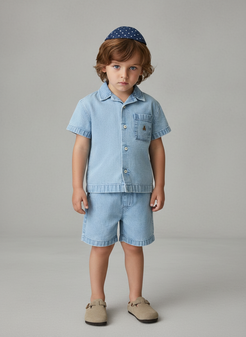 Baby & Toddler Denim Outfit Set