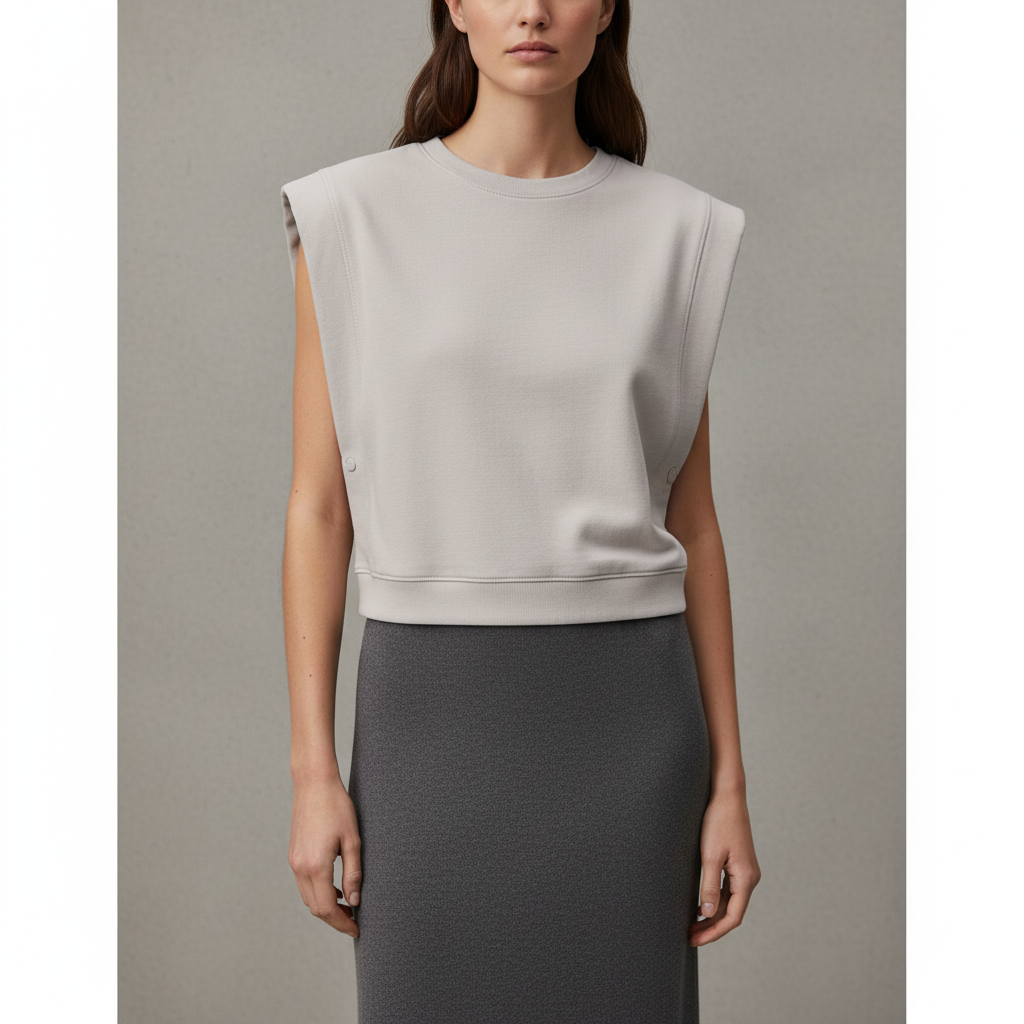Daily Practice Sleeveless Muscle Pullover