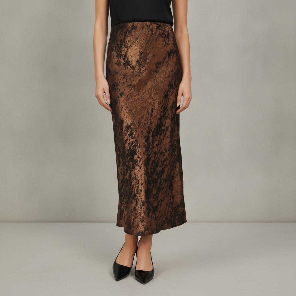 Bias Maxi Skirt