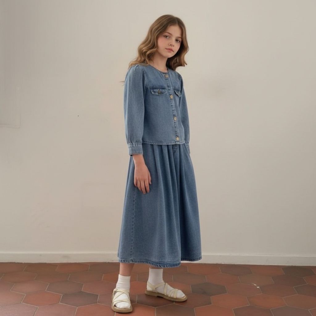 Tween Denim Dress