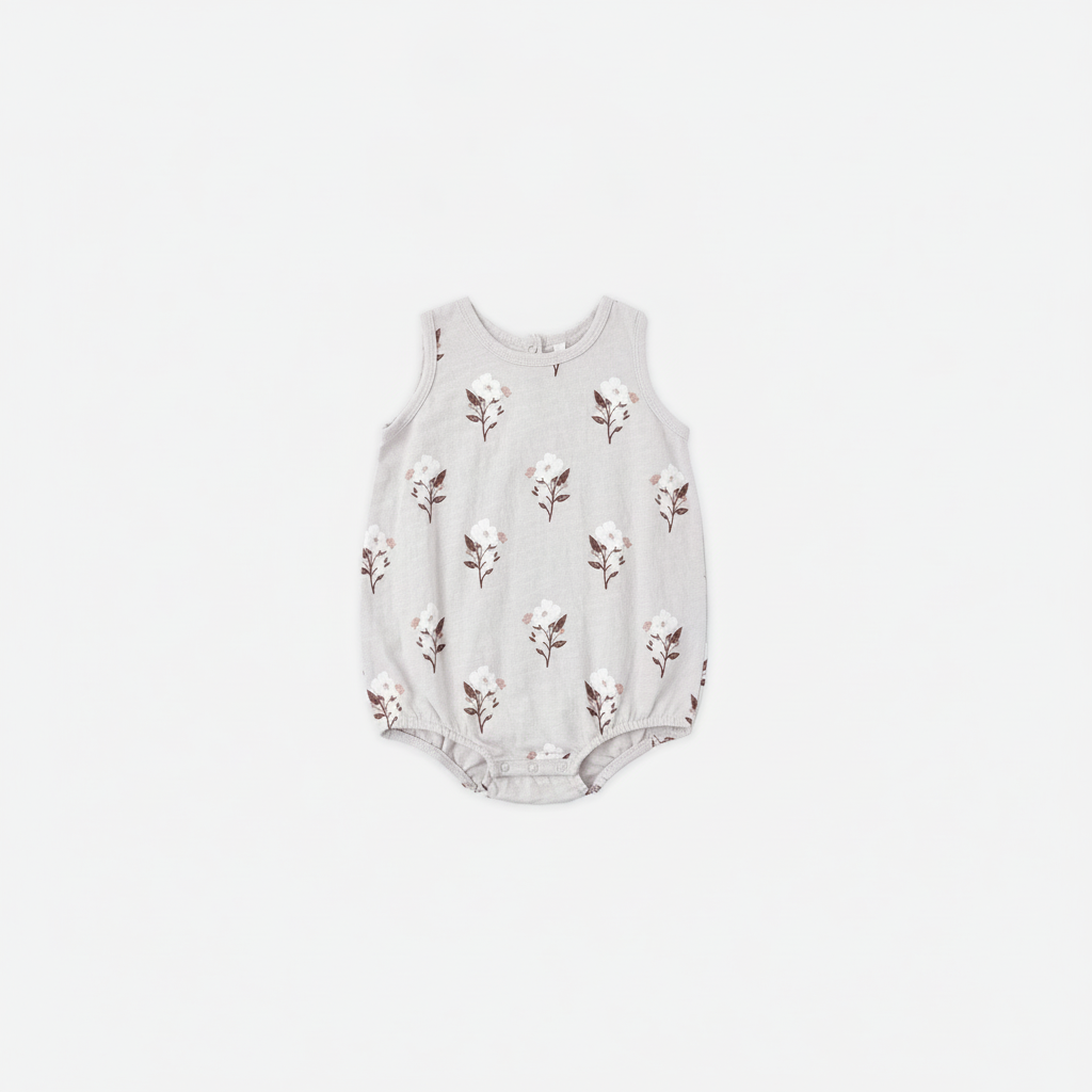 Rylee + Cru Bubble Onesie - Wildflower