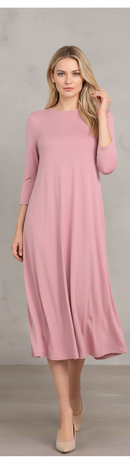 Women's Swing Classic Midi Dress 