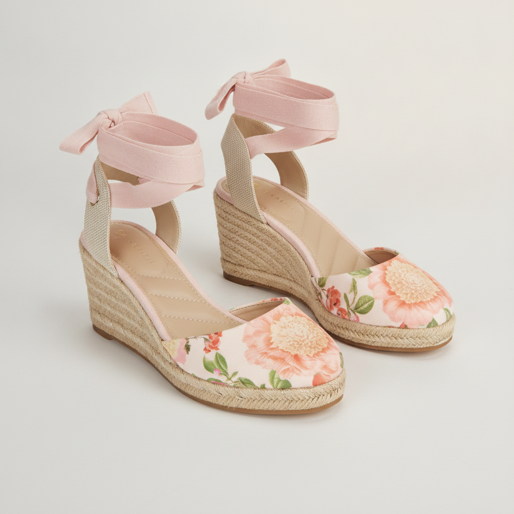 Kelly & Katie Goldie Wedge Sandal