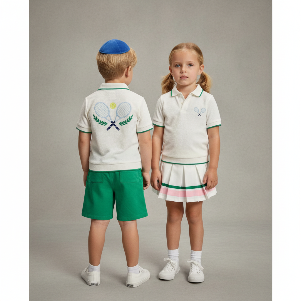 Short Sleeve Tennis Polo (LS also avail)