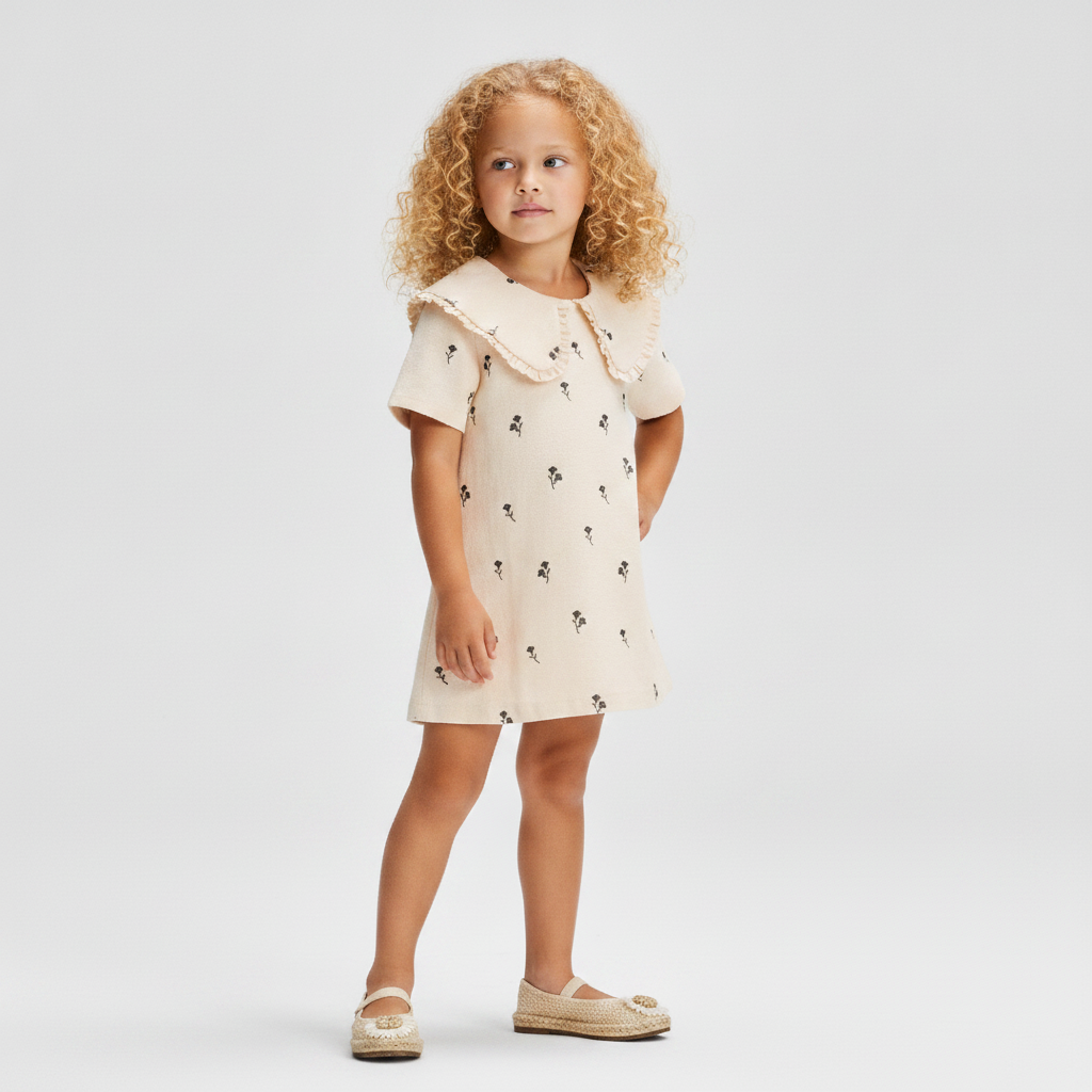 Toddler Girls' Juniper Shore Floral Embroidered Dress