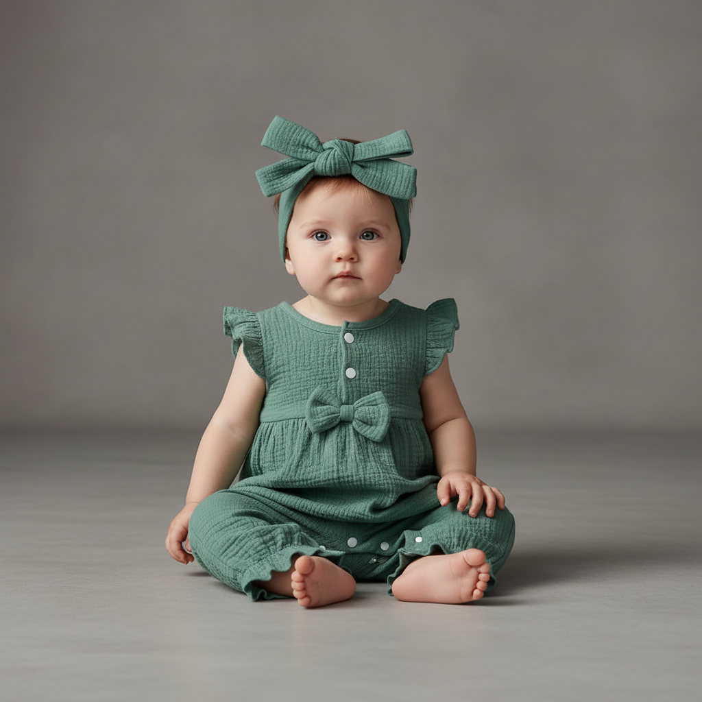 Renotemy Cotton Linen Jumpsuit