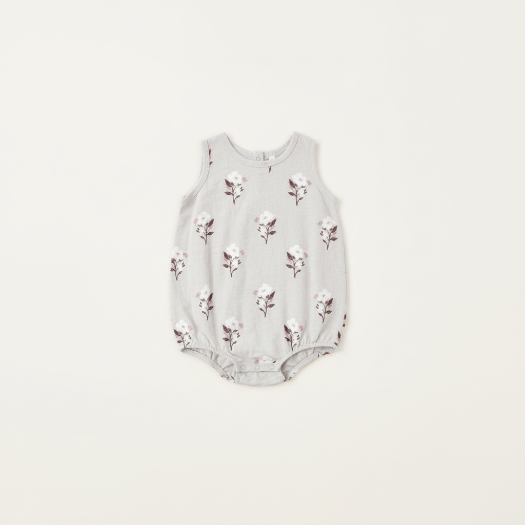 Rylee + Cru Bubble Onesie - Wildflower