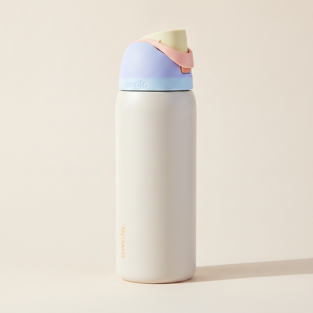 Owala 32oz FreeSip Stainless Steel Water Bottle - Sandy Shores