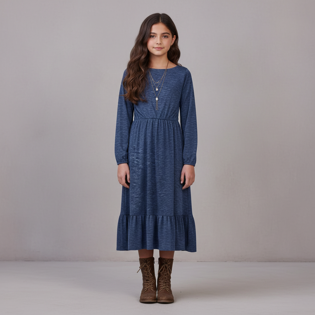 Tween Casual Denim Dress