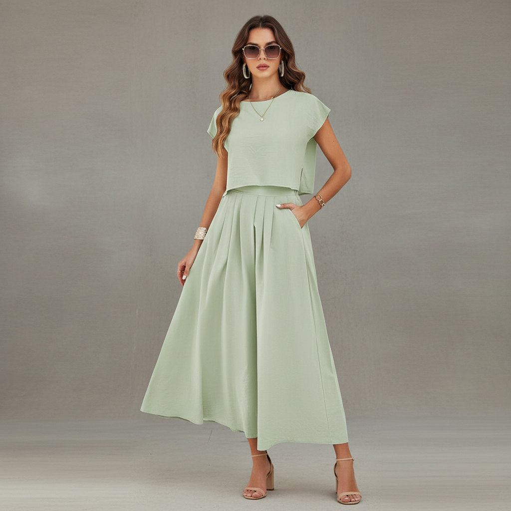 Hangnifang Sleeve Maxi Set