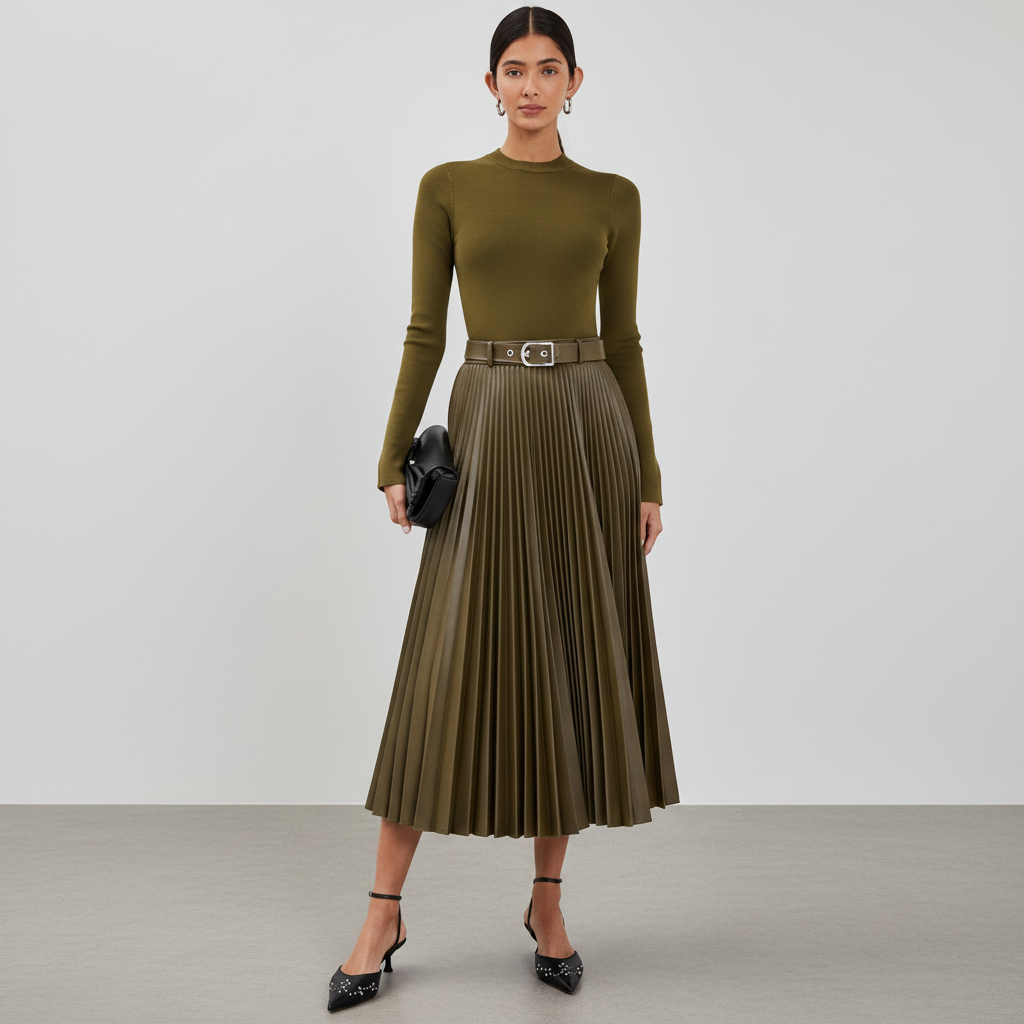 SIMKHAI Abilene Midi Dress XL ONLY