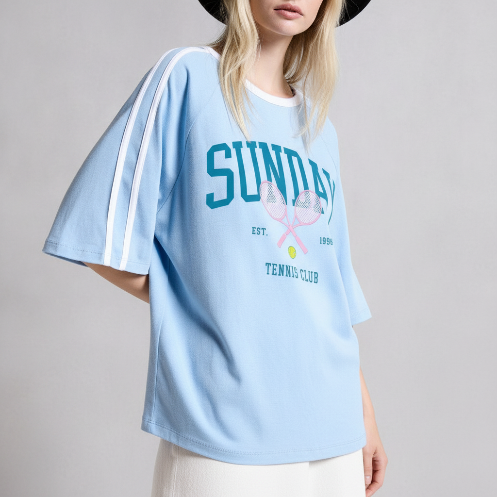 Sunday Tennis Club Graphic Tshirt