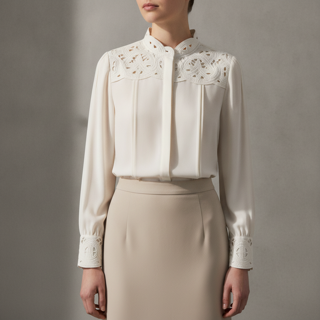 Guipure Blouse