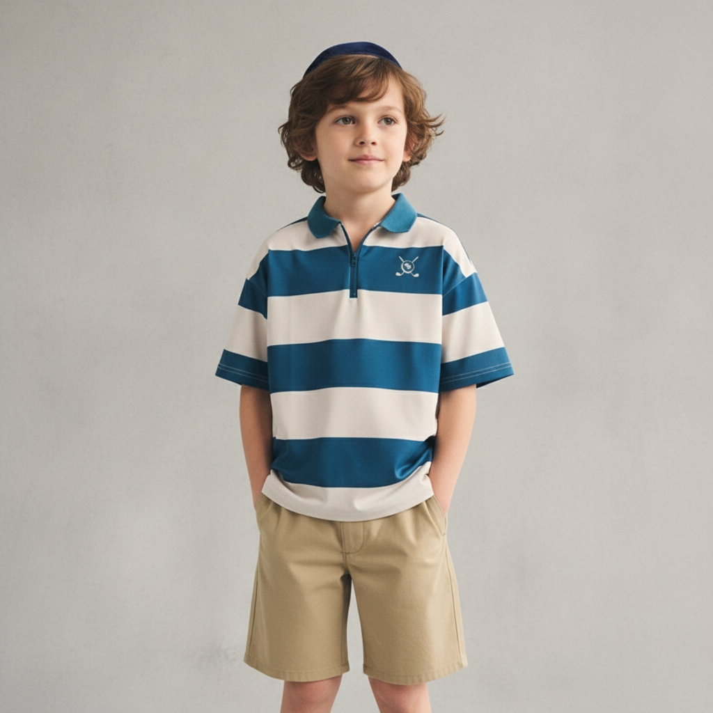 quarter-zip golf polo-BOGO