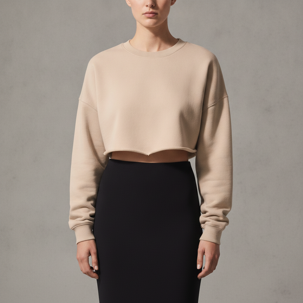 Extreme Cropped Pullover