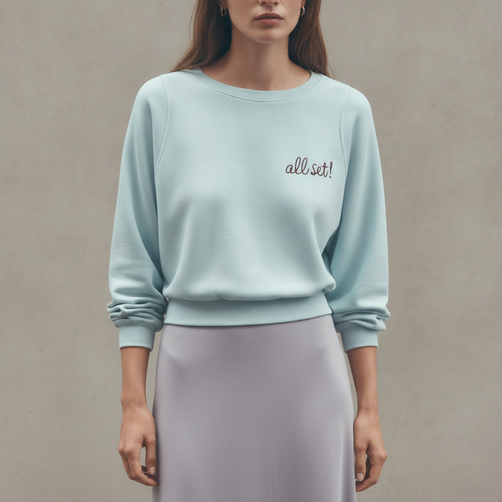 Lou & Grey All Set! Scubasoft Batwing Sleeve Sweatshirt