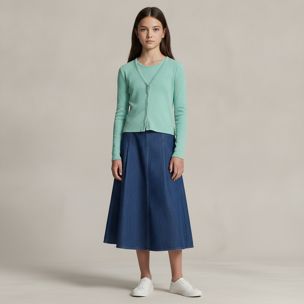 Ribbed Cardigan & Top Set
