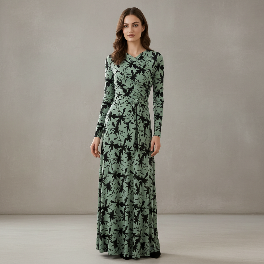 Wrap Maxi Dress Summer 26