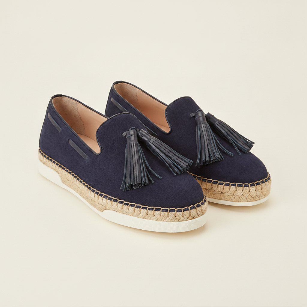 Tod’s Gomma Suede Espadrille