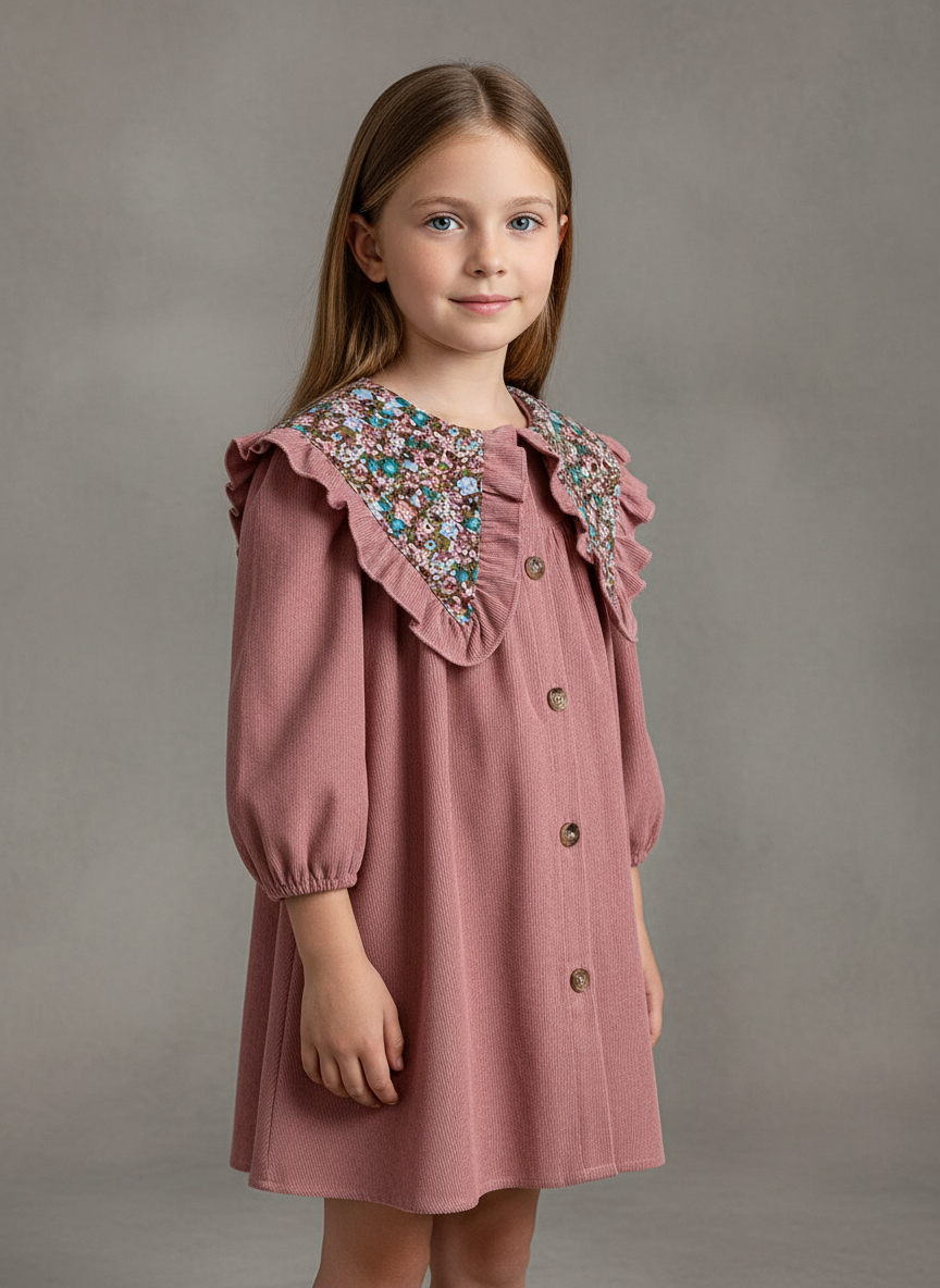 Peter Pan Floral Dress