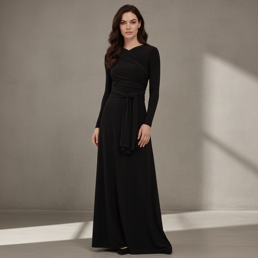 Wrap Maxi Dress