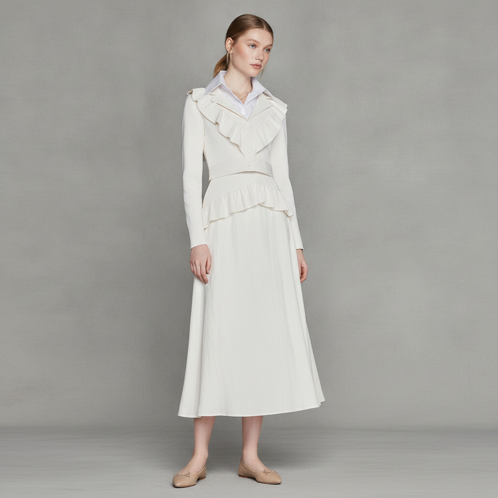 Montage Blazer in Coconut