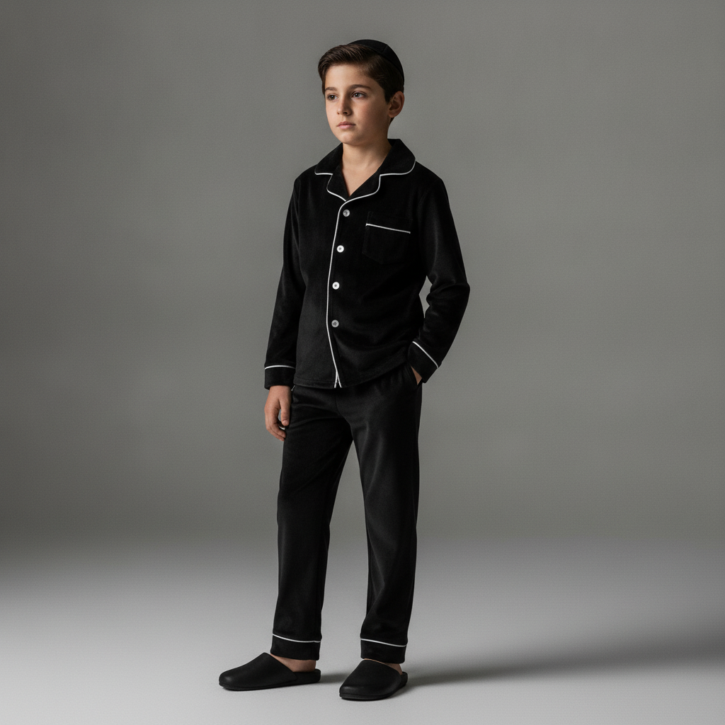 Velvet Grandfather PJs