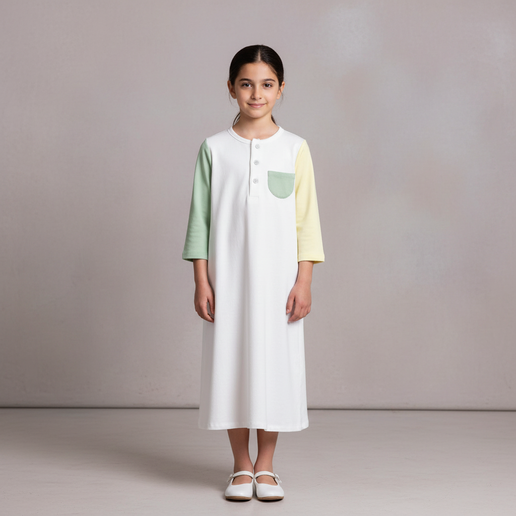 Sunshine Rainbows 3/4 Sleeve Dress