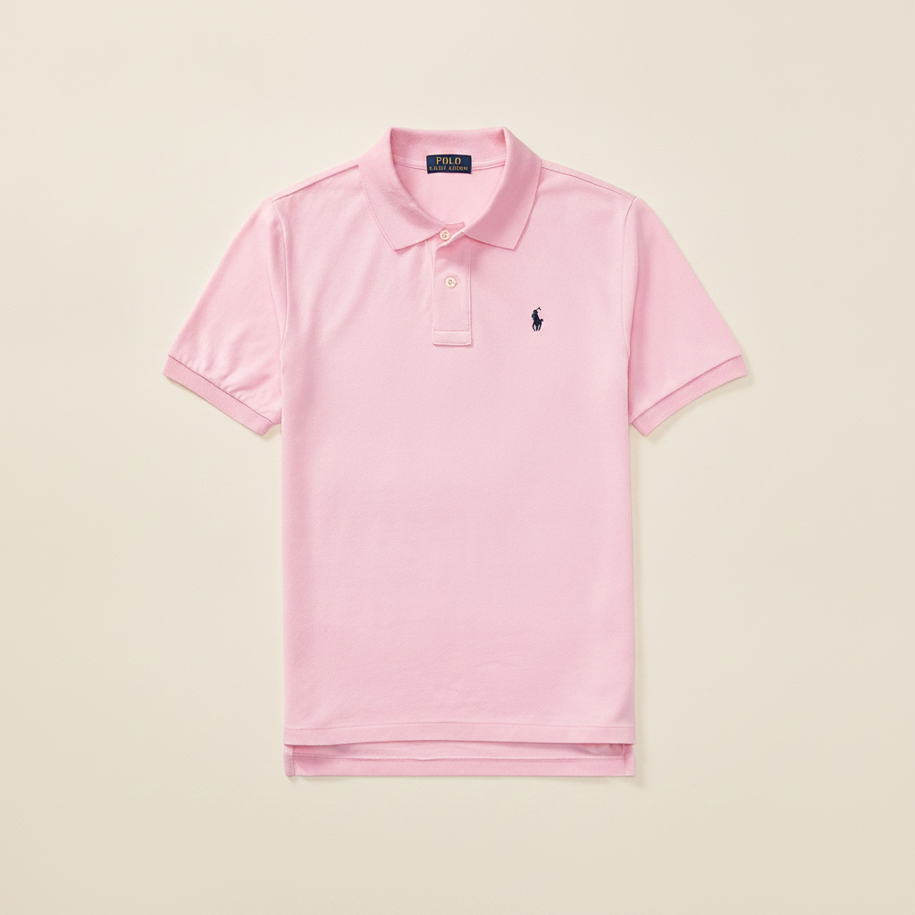 Kids & Baby Cotton Mesh Polo Shirt