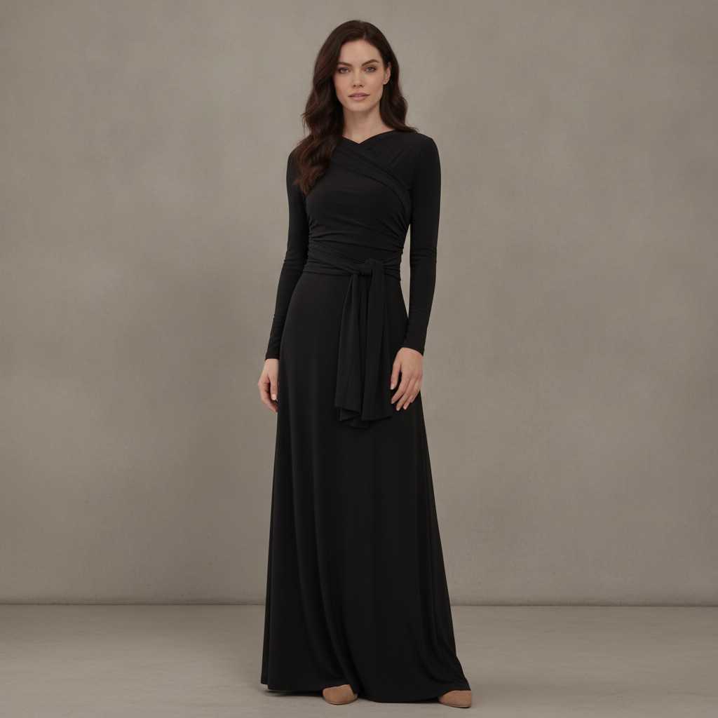 Wrap Maxi Dress