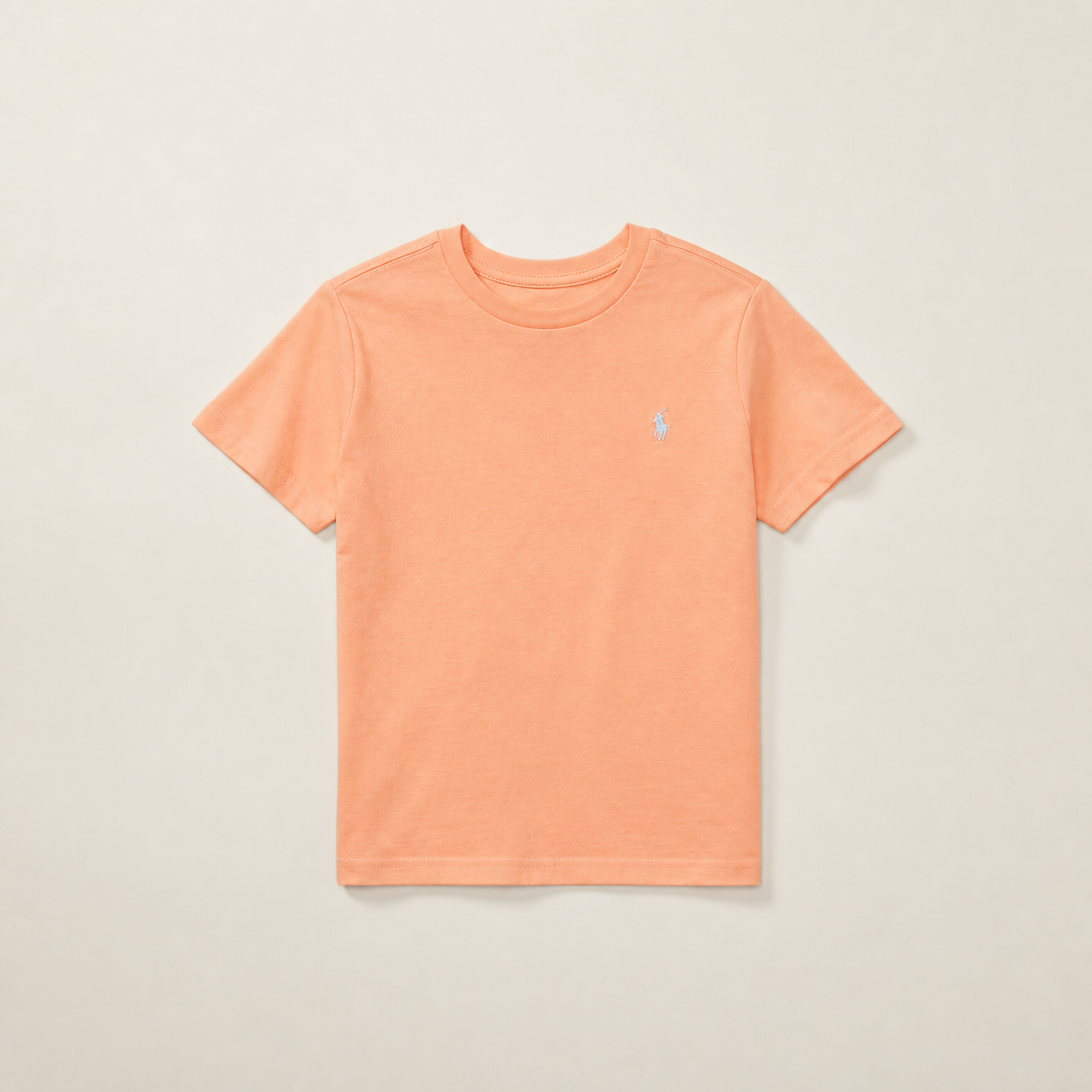 Cotton Jersey Crewneck Tee