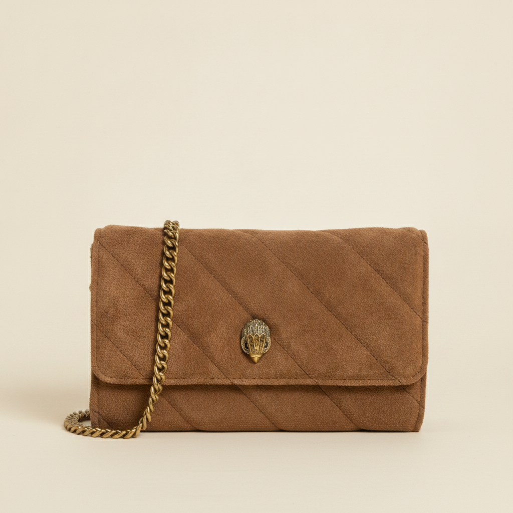 Soho Suede Wallet on Chain