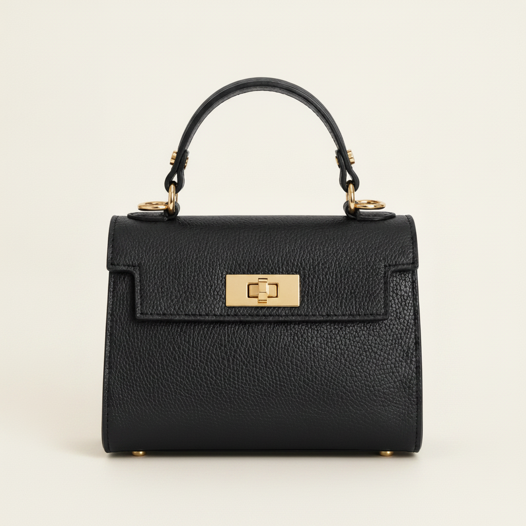 Persaman New York Allegra Leather Top Handle Bag