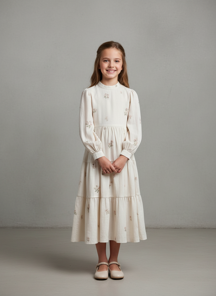 Floral Cinched Maxi Dress