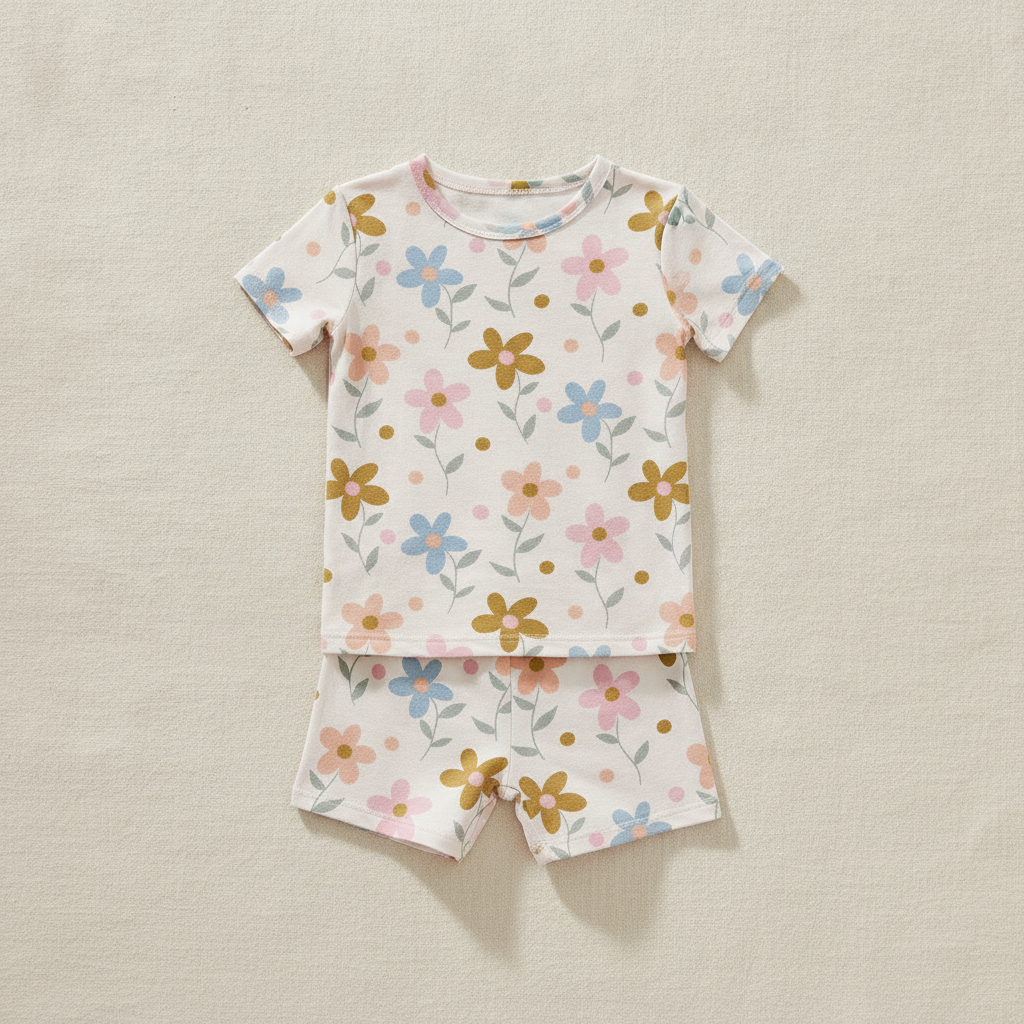 Daisy Classic Pajama Short Set
