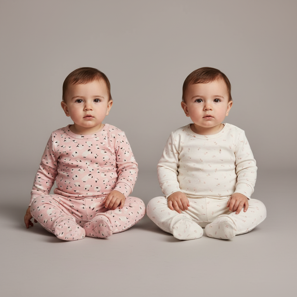 Amazon Essentials Cotton Footed Pajamas