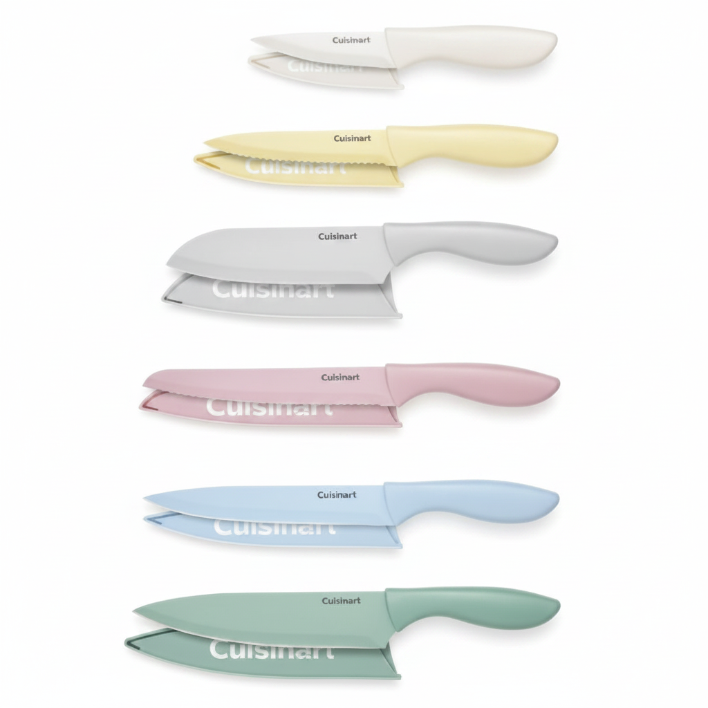 Ceramic Coated 12-Piece Cutlery Knife Set