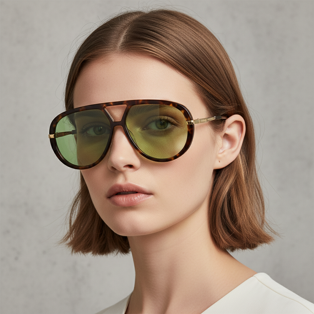 Oversized Aviator Sunglasses