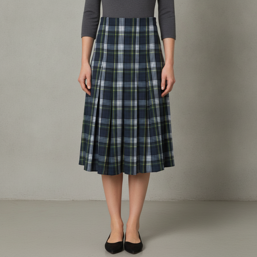 Shilo Pleated Midi Skirt
